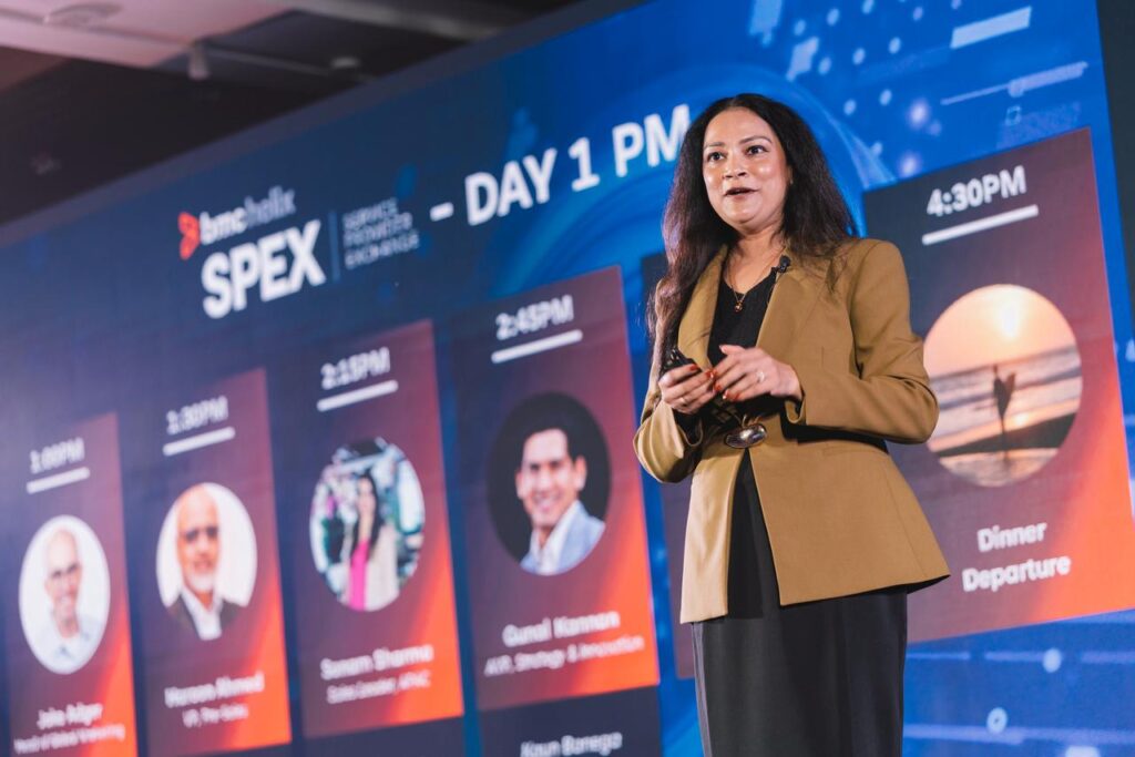 Shwetha Sanjeev, Area Vice President Sales, International, BMC Helix at SPEX 2026